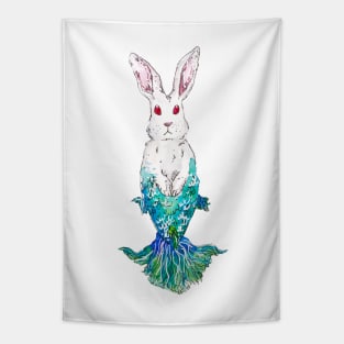 Green Tailed Merbunny Tapestry