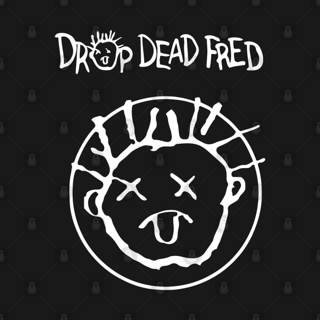 Drop Dead Fred Smiley Face by Cultture