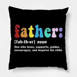 Best Dad Father's Day T-Shirt Pillow