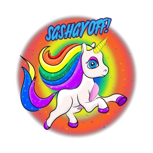 Sahsay Off! Rainbow Unicorn T-Shirt