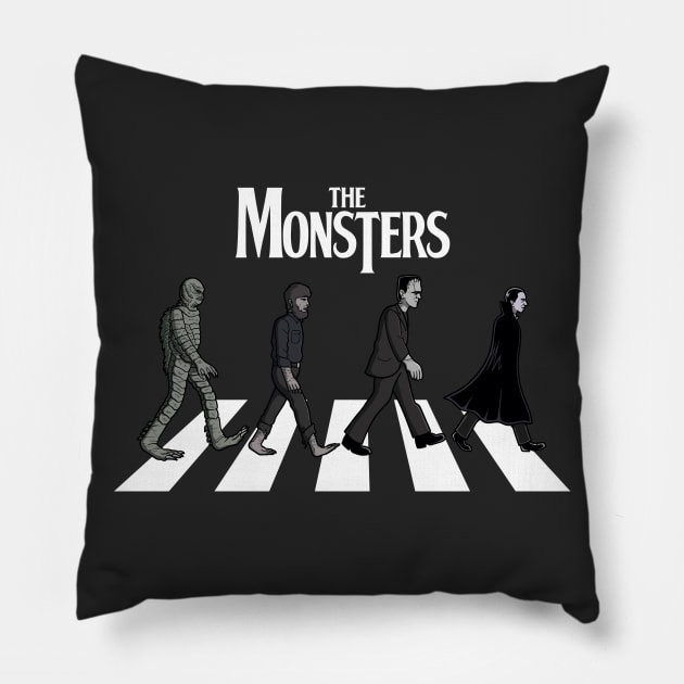 The Monsters Pillow by jasesa