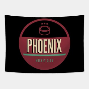 Phoenix retro hockey Tapestry