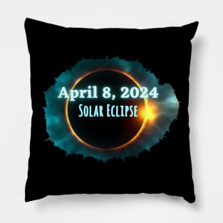 Solar Eclipse 2024 Pillow