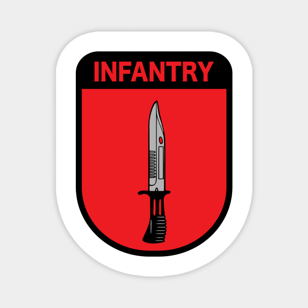 British Army Infantry Magnet by Firemission45