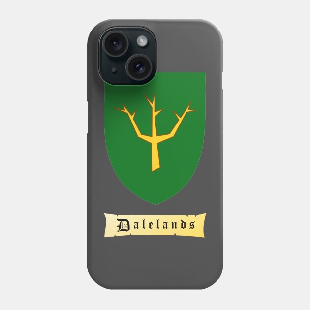 Dales Heraldic Shield Phone Case by ProgBard