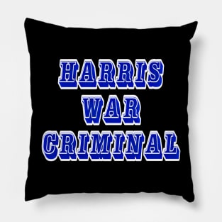 Harris War Criminal - Back Pillow