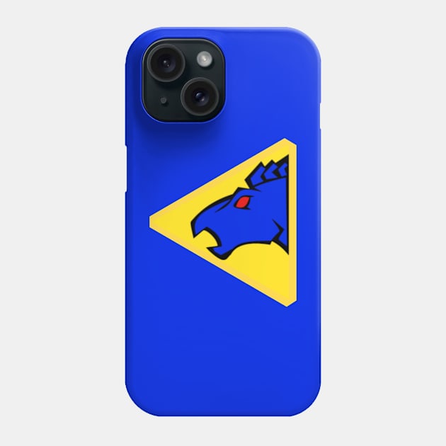 Kyoryu Blue Stego Phone Case by Javier Casillas