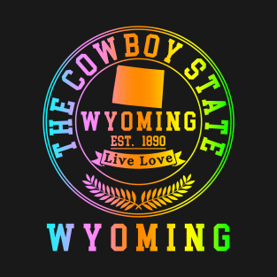 Wyoming USA T-Shirt