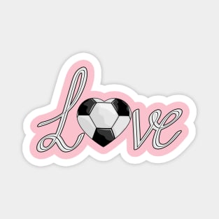 Soccer Love Magnet