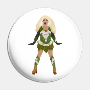 Baga Chipz drag queen Pin