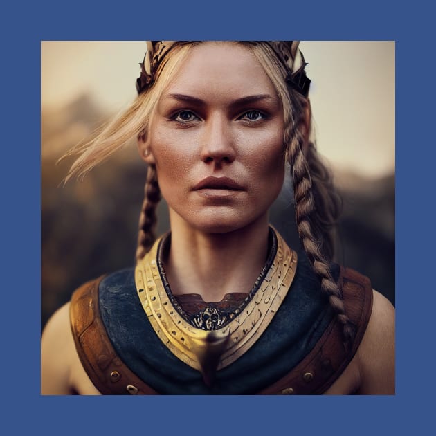 Viking Shield Maiden by Grassroots Green