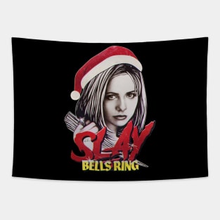 SLAY BELLS RING Tapestry