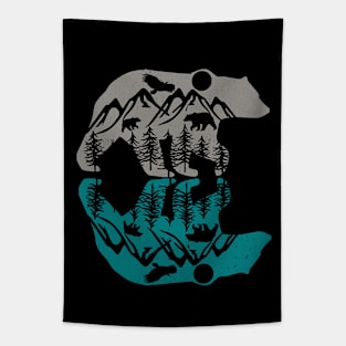 Mountain Bear Tapestry