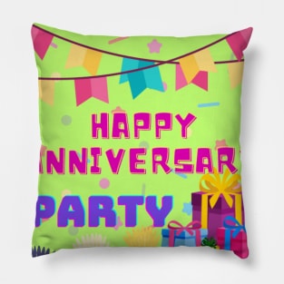 happy Anniversary Pillow