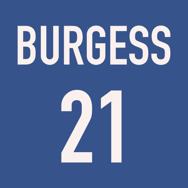 Burgess Jersey (White Text) by Meet Us At Molly's