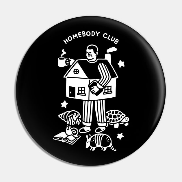 Homebody Club Pin by obinsun