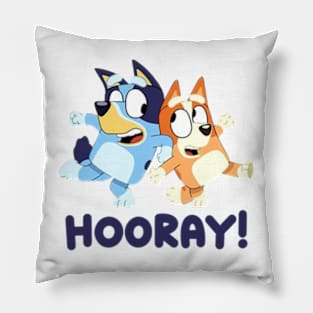 Bluey and bingo Pillow