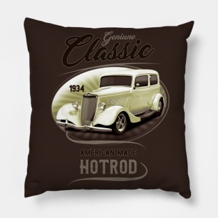 Hotrod Sedan 1934 Pillow