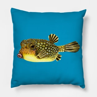 Yellow boxfish Pillow