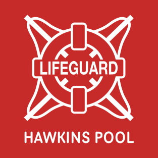 Stranger Things - Hawkins Pool Lifeguard T-Shirt