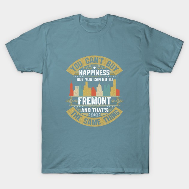 Discover Fremont City California State USA Flag Native American - Fremont City - T-Shirt