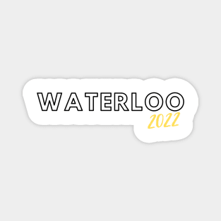 Waterloo 2022 Magnet