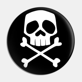 Captain Harlock skull Pin