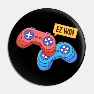 Ez Win Game Controllers Perfect Gamer Gift Pin