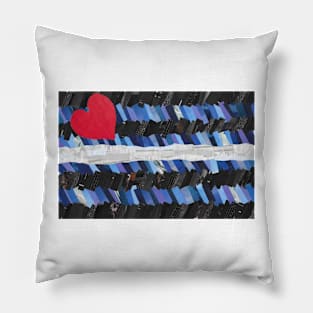 Leather Pride flag Pillow
