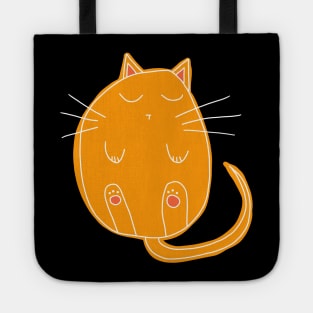 sleeping cat Tote