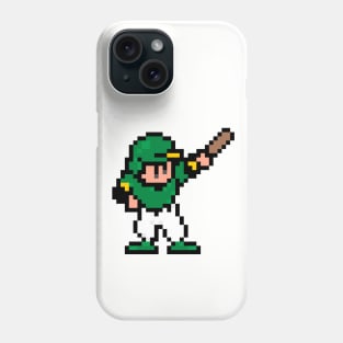 8-Bit Home Run - Oakland Phone Case