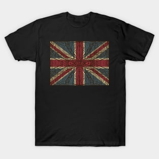 Queen / Vintage Union Jack Burnout Tee