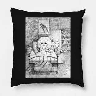 Mr Potato Head - Drawing by Avril Thomas Pillow