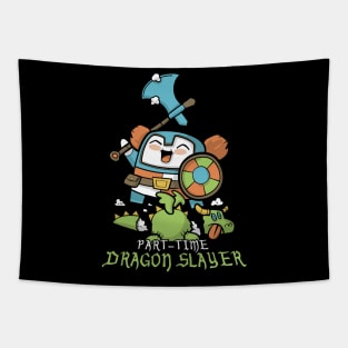 Part-Time Dragon Slayer Tapestry