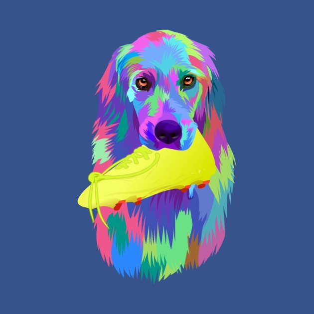 colorful dog rainbow by Fadmel