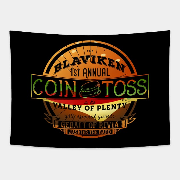 Toss a Coin Tapestry by keisya