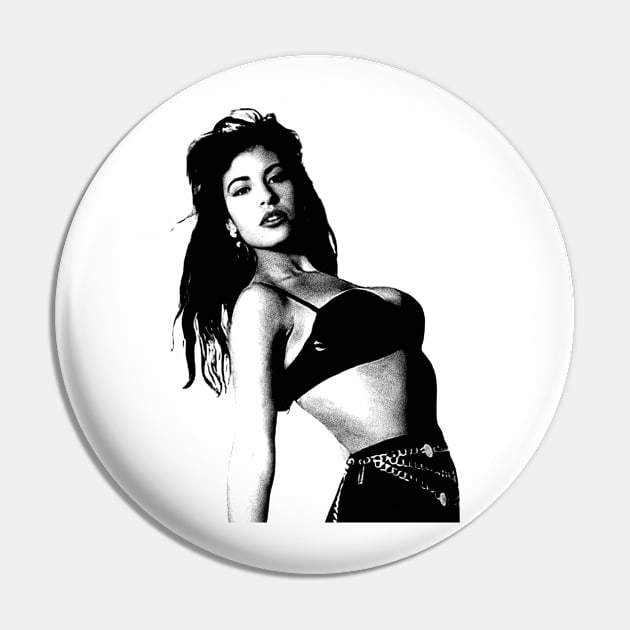 Selena Vintage 80s 90s Pin by Origin.dsg