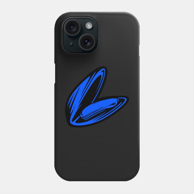 Blue Mussel Phone Case by MOULE