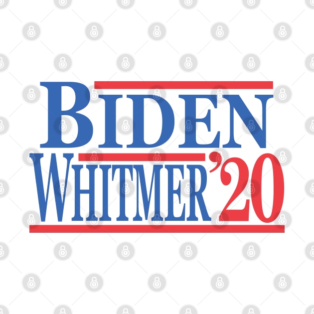 Biden Whitmer 2020 by Etopix