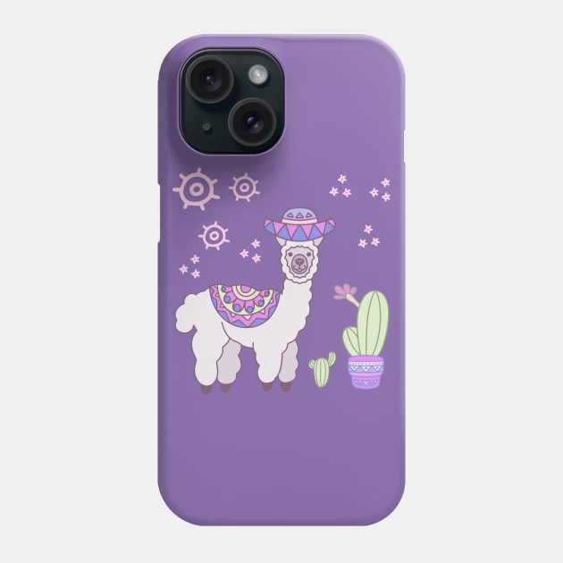 Alpaca Phone Case by Mashmuh