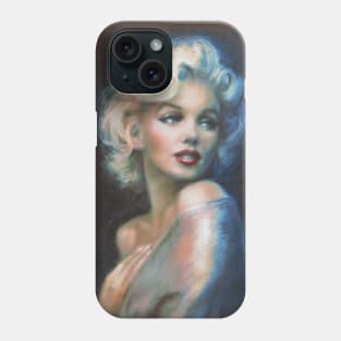 MM  WW blue Phone Case