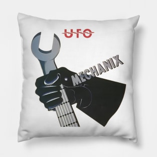 UFO band mecanic Pillow