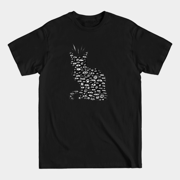 Disover Cat Eyes - Black Cat - T-Shirt