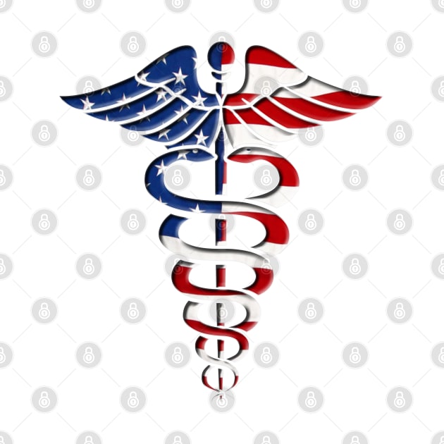 American Caduceus by Dual Rogue