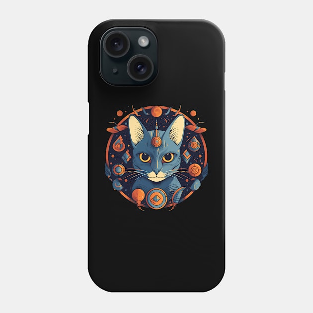 Egyptian Cat Halloween, Cat Lover Phone Case by dukito