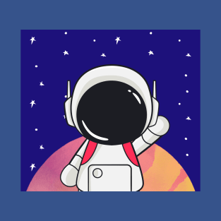 Cute Astronaut tshirt T-Shirt