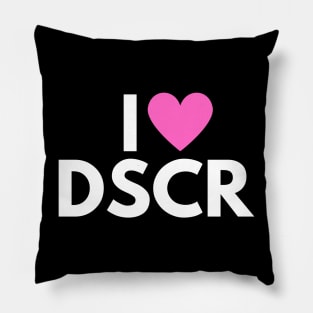 I Love DSCR Pillow