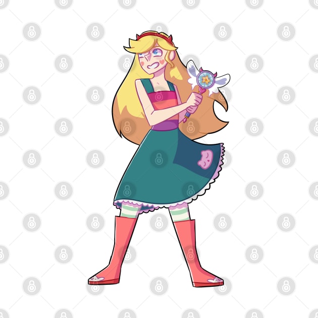 Star Butterfly by Grasboompje