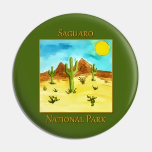 Saguaro National Park Pin