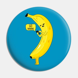 Banana with phone Pin